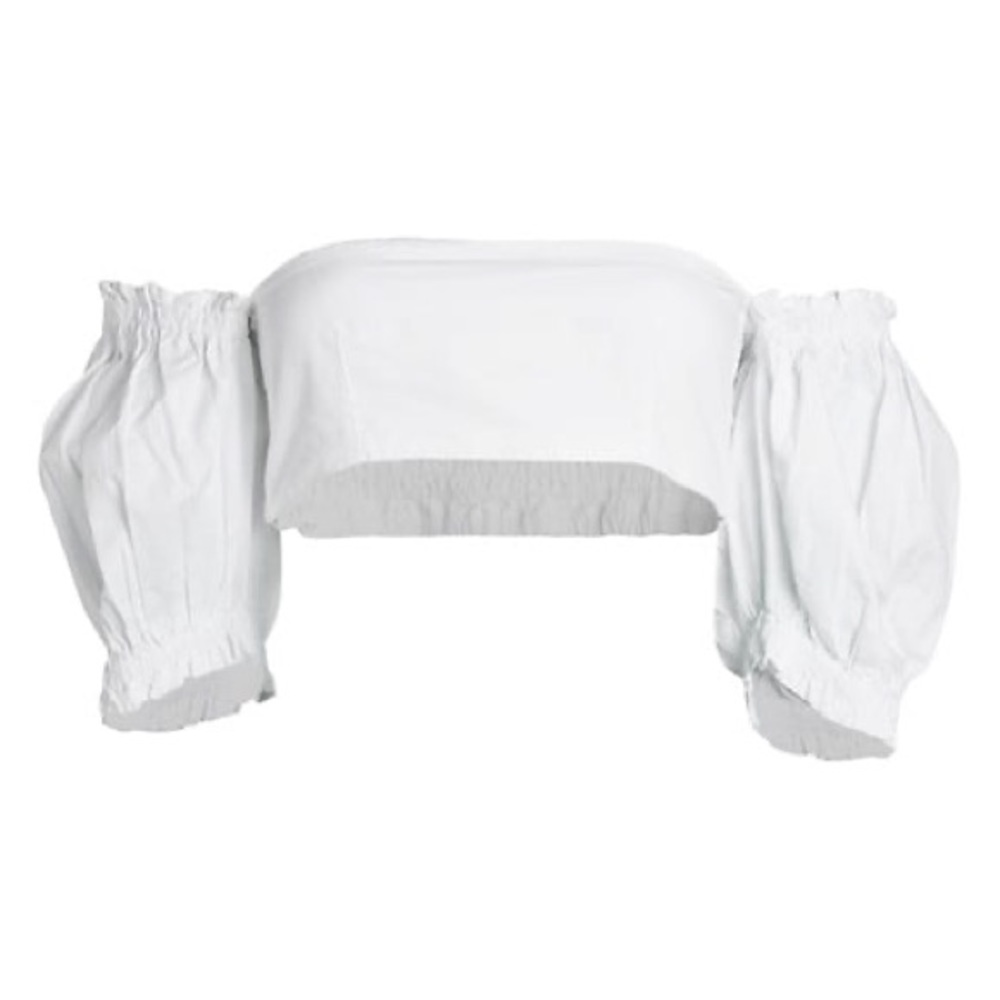 Coco Puff-Sleeve Bandeau